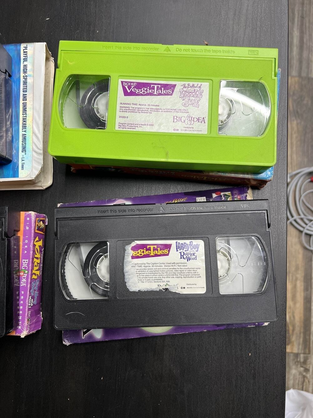 VeggieTales VHS Lot of 4 Children's Movies - Picture 3 of 6